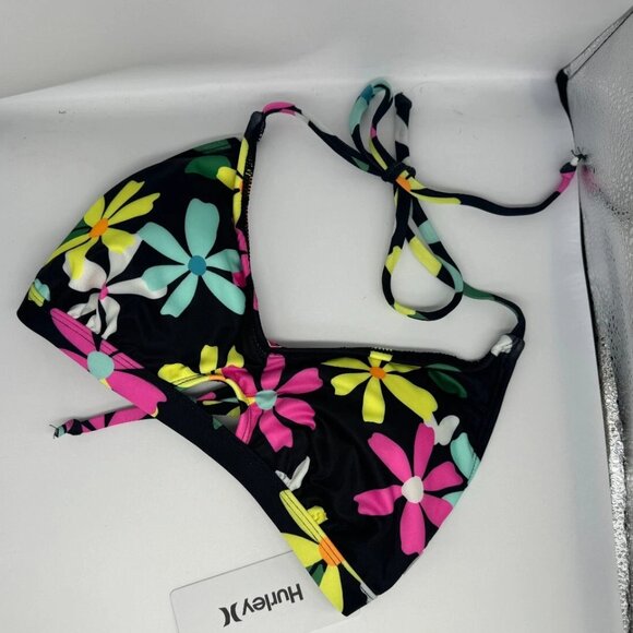 Hurley Swimsuit 2pc Bikini Top And Bottom Size S,M,L,XL NWT - Picture 1 of 3